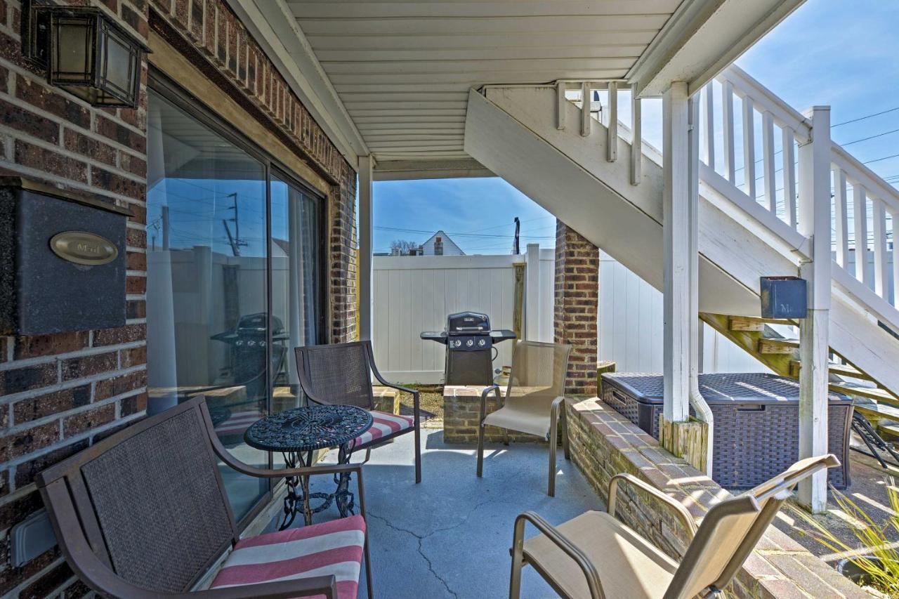 Walk To Beach Coastal Brigantine Condo With Patio! Exterior foto