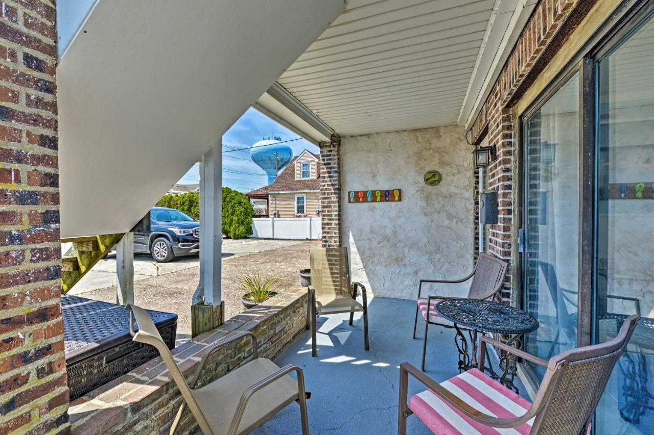 Walk To Beach Coastal Brigantine Condo With Patio! Exterior foto